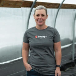 Women's Basic Tee – Charcoal, XL