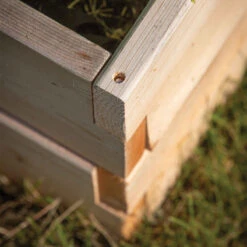 Cedar Raised Garden Bed – 3' X 6' -Garden Seed Shop 06798 04 cedarraisedbed