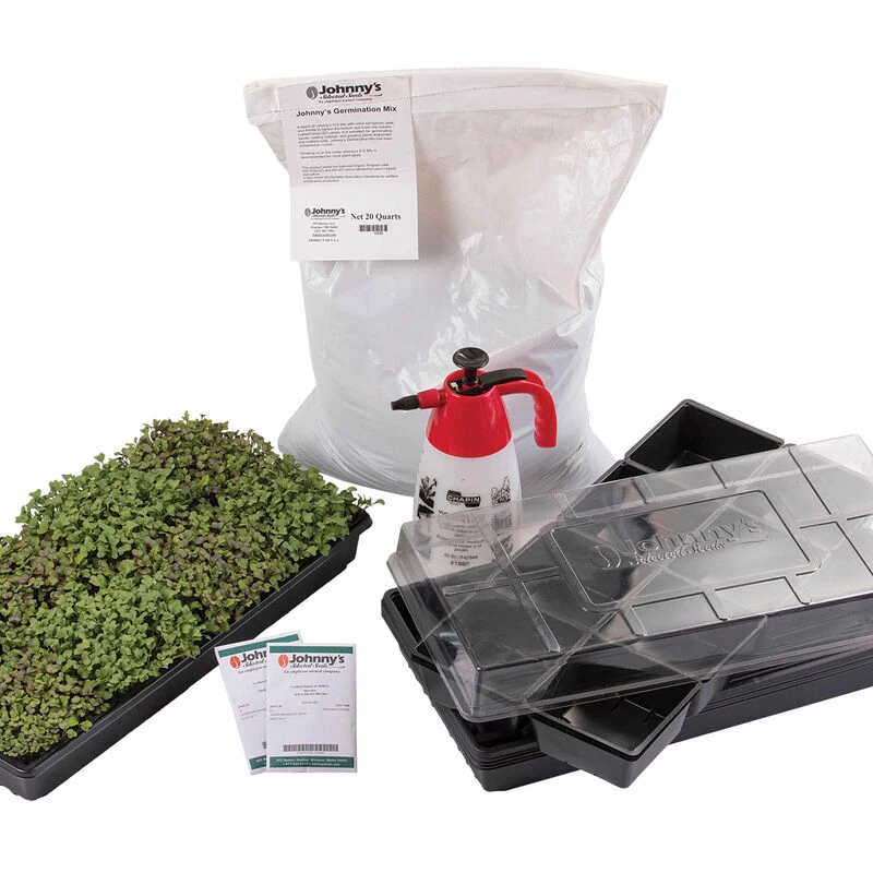 Basic Microgreens Seed Starter Kit 3 Basic Microgreens Seed Starter Kit