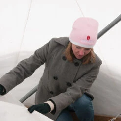 Johnny's Beanie – Pink -Garden Seed Shop 07458 03 winterbeaniepink