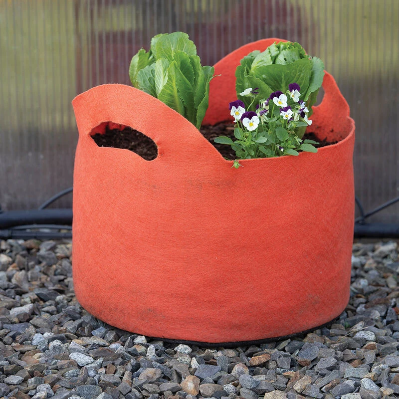 Smart Pot® Vivid Color, Mandarin Orange – 7 Gal. 4 Smart Pot® Vivid Color, Mandarin Orange – 7 Gal. - Image 2