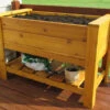 Elevated Cedar Planter -Garden Seed Shop 07979 01 elevated planter