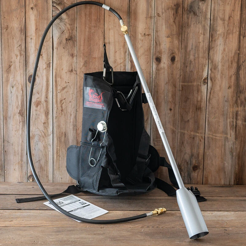 Red Dragon Backpack Flame Weeder Without Tank 3 Red Dragon Backpack Flame Weeder Without Tank